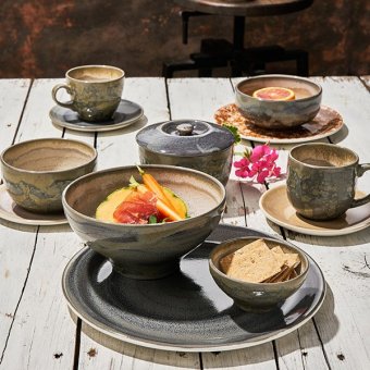 Чашка чайная «Аврора Революшн Гранит» 228 мл Steelite 3141572