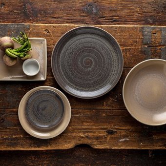 Тарелка мелкая «Революшн Гранит» D=28 см Steelite 3013812