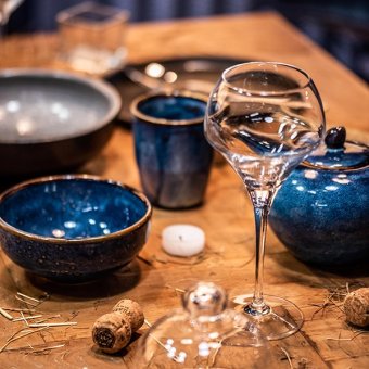 Салатник фарфоровый «Ирис» 400 мл D=13,5 см Kunstwerk 3032586