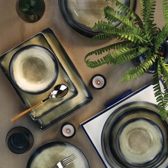 Тарелка мелкая «Нанокрем 890233» D=32 см Kutahya 3014485