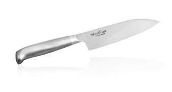 Универсальный кухонный нож сантоку Fuji Cutlery Narihira, рукоять сталь FC-61