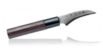 Овощной кухонный нож Tojiro, рукоять дерево FD-590