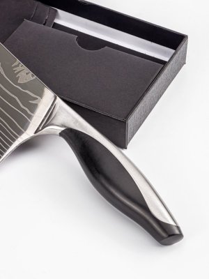 Нож - топорик кухонный ULMI STEEL, нержавеющая сталь