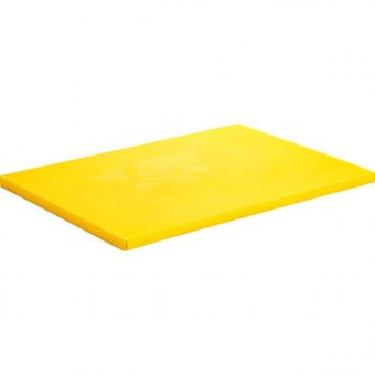 Доска разделочная 50x35x1.8 см желтая TouchLife 212601