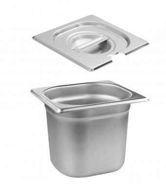 Гастроемкость с крышкой (1/6) H=150 мм L=176 мм B=162 мм ProHotel