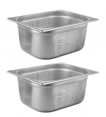 Гастроемкость (1/2) перфорированная H=150 мм L=325 мм B=265 мм 2 штуки ProHotel