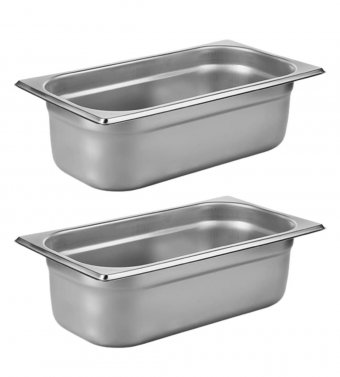 Гастроемкость (1/3) H=100 мм L=325 мм B=176 мм 2 штуки ProHotel