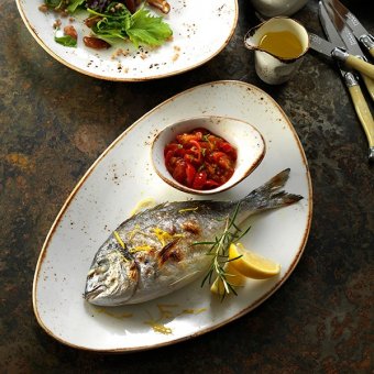 Салатник «Крафт» 135 мл H=55 мм L=130 мм B=95 мм Steelite 3030587