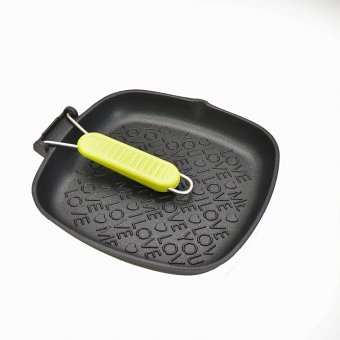 Сковорода-гриль «I love you» L=28 см B=28 см Risoli 4021412