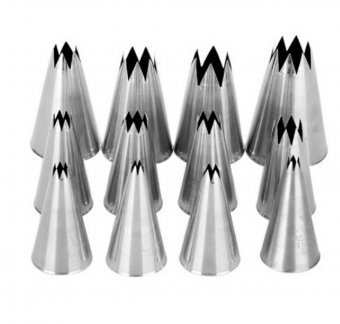 Набор кондитерских насадок «Звезда» (12шт) MATFER 4142832