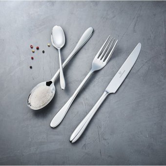 Нож столовый с ручкой  моноблок «Лаццо» L=240/120 мм Chef&Sommelier 3111337