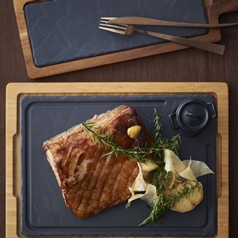 Блюдо для стейка Basalt 33x24 см REVOL 3020921