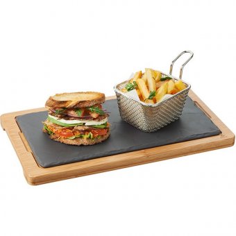 Блюдо прямоугольное Basalt 30x16 см REVOL 3020926