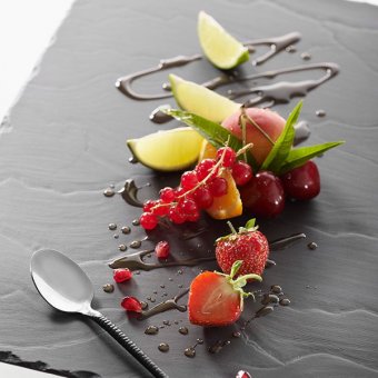 Блюдо прямоугольное Basalt 40x30 см REVOL 3021003