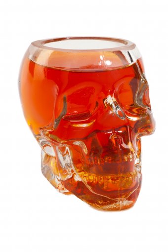 Стопка «Бедный Йорик» Glass Skull