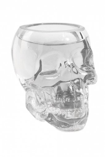 Стопка «Бедный Йорик» Glass Skull