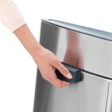 Мусорный бак Touch Bin new двухсекционный (10/23л) Brabantia 100680