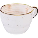 Чашка чайная «Пастораль» 190 мл оранжевая KunstWerk 3141171