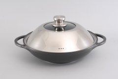 Сковорода-вок OPTIMA 32х8.7 см/6.4 л GIPFEL 1460