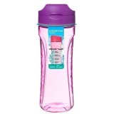 Бутылка для воды фиолетовая из тритана 600 мл Hydrate Sistema 640