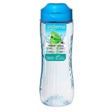 Бутылка для воды синяя из тритана 800 мл Hydrate Sistema 650