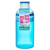 Питьевая бутылка Трио синяя 580 мл Hydrate Sistema 830