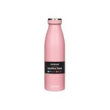 Стальная бутылка розовая 500 мл Hydrate Sistema 550