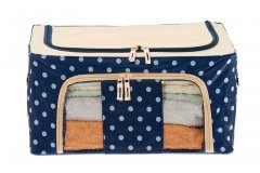 Органайзер для вещей на каркасе 40х30х20см, синий TD 0614