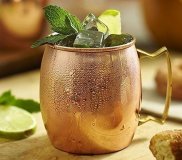 Кружка для коктейлей Московский мул медная 550 мл MUGS0002-CP