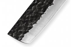 Набор: нож накири L=16,8 cм, гвоздичное масло, салфетка Blacksmith Samura SBL-0043C/Y