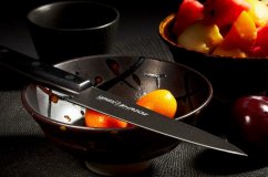 Нож универсальный с покрытие Black-coating L=12 см Shadow Samura SH-0021/A