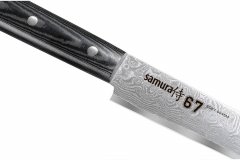 Нож кухонный для нарезки L=195 мм Samura 67 Damascus SD67-0045M/K