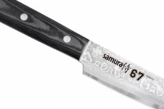 Нож для нарезки слайсер Tanto L=230 мм Samura 67 Damascus SD67-0046MT/K