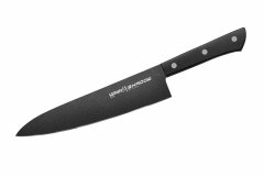 Нож шеф L=208 мм Samura Shadow с покрытием Black-coating SH-0085/K