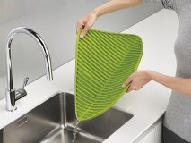 Коврик для сушки посуды flume™ большой зеленый арт. 85088