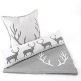 Подушка с орнаментом deer, 45х45 см, арт. en_ny0054