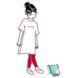 Сумка детская minibag cats and dogs mint, арт. IV4062