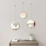 Зеркала декоративные dima круглые латунь, арт. 1013877-104
