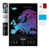 Карта travel map black europe 4820191130708
