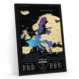Карта travel map black europe 4820191130708