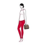 Сумка-органайзер toiletbag glencheck red, арт. WH3068