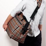 Сумка allrounder l pocket glencheck red, арт. MK3068