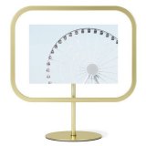 Фоторамка infinity sqround 10х15 матовая латунь, арт. 1012269-221