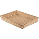 Корзина плетеная для хлеба прямоугольная 42*31,5 см TouchLife 213199