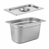 Гастроемкость с крышкой (1/4) H=150 мм L=265 мм B=162 мм, ProHotel