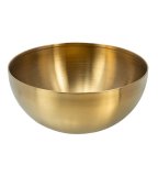 Миска d=15 см, h=5.5 см ULMI, золотая