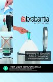 Пакет пластиковый высокий 20 л 40 шт Brabantia 375644