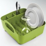 Сушилка для посуды Tub зеленая