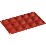 Форма для кондитерских изделий Пирамида 3.6х3.6 см силикон Paderno 4140966