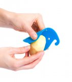 Губка для чистки овощей и фруктов мульти функционал Cleaner blue